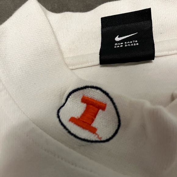 Vintage Nike University of Illinois Illini mock turtleneck - men’s medium - Picture 5 of 6